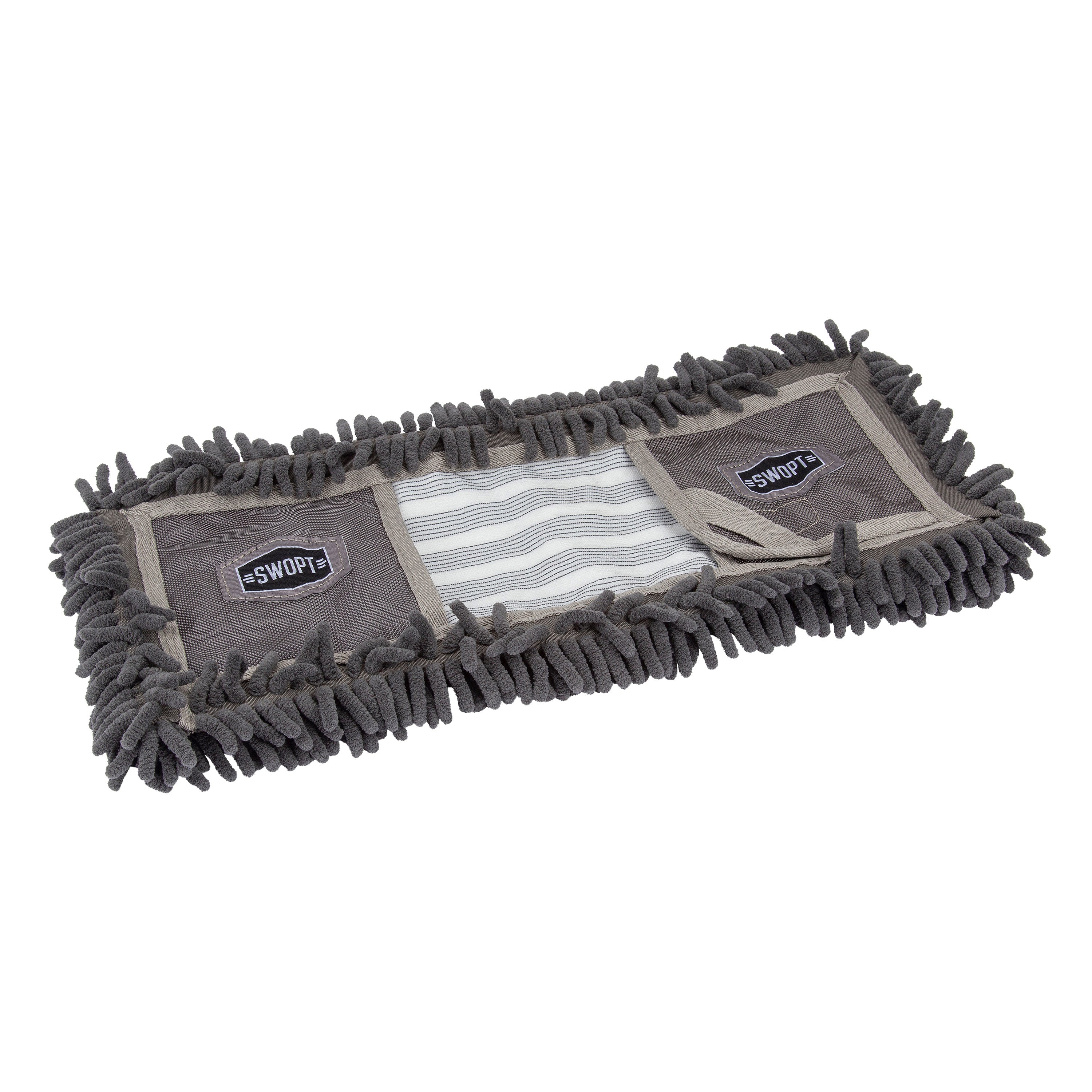 Infinity Twist Dust Mop Head Refills, Washable, 24-inch (1 Pack = 2 Heads) - Green