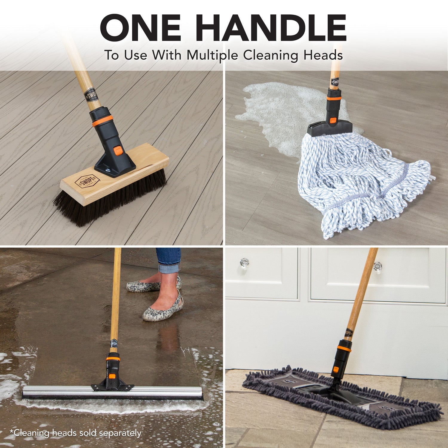 60 in. Premium Wood Handle