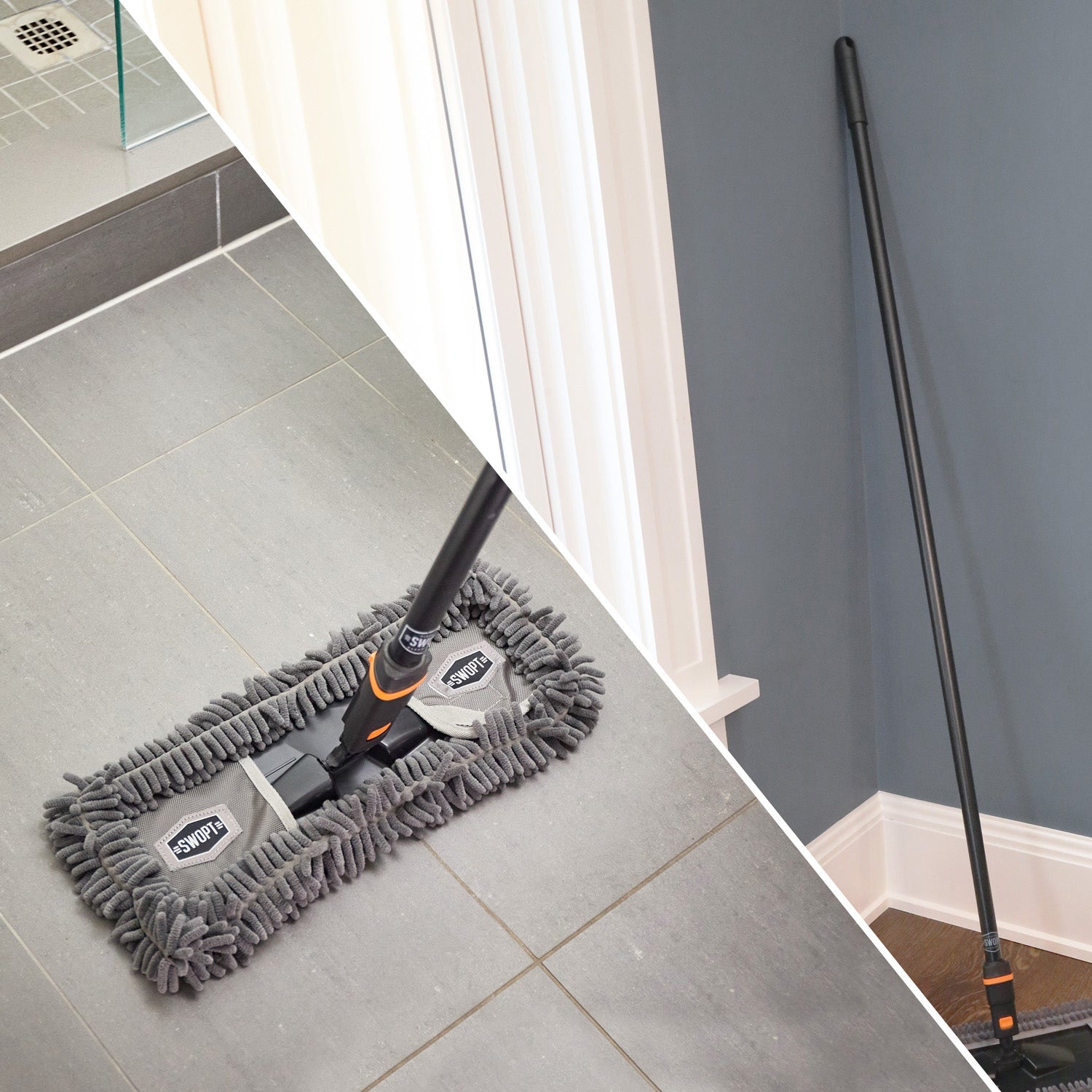 9 Pack Microfiber Cleaning Pads Compatible For Bona Mop, 18 Inch Microfiber Mop Pads For Bona